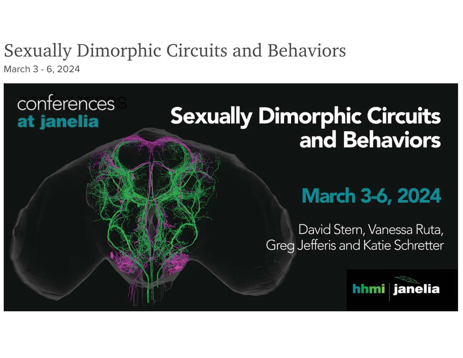 Janelia Sex Differences 2024